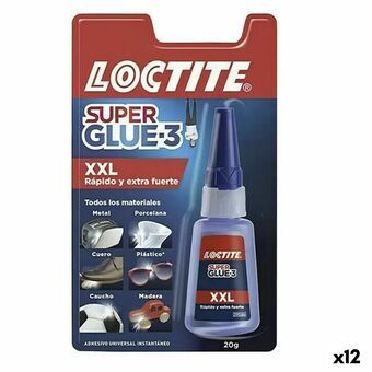 Pikatarra Loctite Super Glue-3 XXL 20 g (12 osaa)