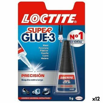 Pikatarra Loctite Super Glue-3 Precision 5 g (12 osaa)