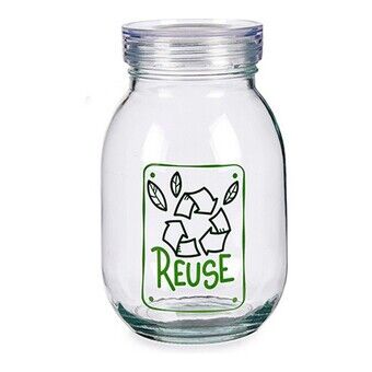 Purkki Reuse Lasi 1800 ml (13 x 20,8 x 13 cm)