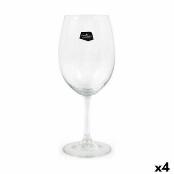 Setti laseja Crystalex Lara Viini 450 ml Kristalli (6 osaa) (4 osaa)