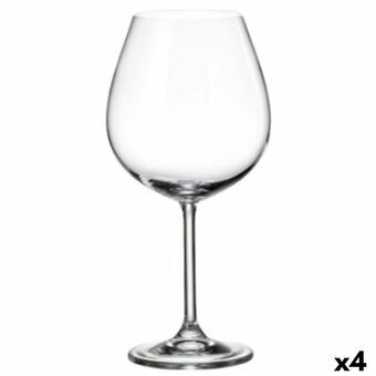 Setti laseja Bohemia Crystal Clara 650 ml (6 osaa) (4 osaa)