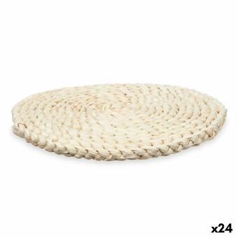 Tabletti Luonnollinen Esparto-ruoho 20 x 20 x 2 cm (24 osaa)