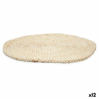 Tabletti Luonnollinen Esparto-ruoho 40 x 40 x 2 cm (12 osaa)