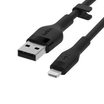 USB - Lightning kaapeli Belkin CAA008BT3MBK Musta 3 m