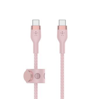 USB-C-Kaapeli Belkin CAB011BT1MPK Pinkki