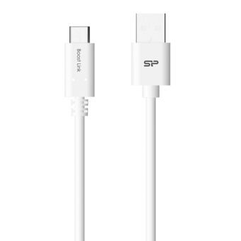 USB-C-kaapeli - USB Silicon Power SP1M0ASYLK10AC1W Valkoinen 1 m