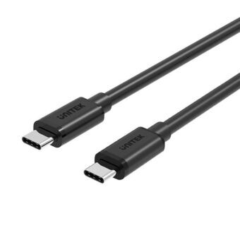 Kaapeli USB C Unitek Y-C477BK Musta 1 m