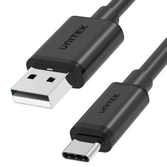 USB-C-kaapeli - USB Unitek Y-C480BK Valkoinen 25 cm