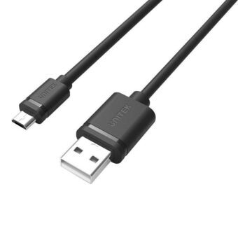 Micro-USB - USB kaapeli Unitek Y-C454GBK Musta 50 cm