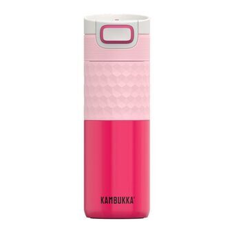 Termoskuppi kannella Kambukka Etna Grip Diva Pinkki Ruostumaton teräs 500 ml