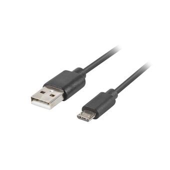 Kaapeli Micro USB Lanberg CA-USBM-20CU-0010-BK Musta 1 m