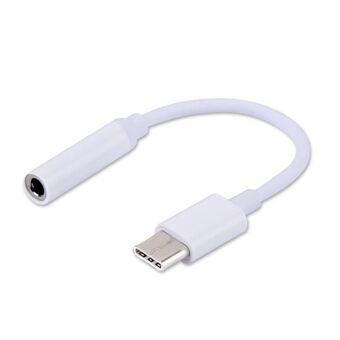 USB C - Jack 3.5 mm-adapteri Savio AK-35 Valkoinen 0,12 m