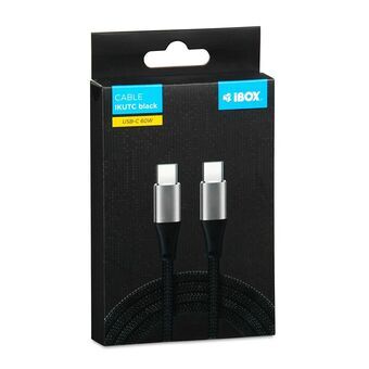 Kaapeli USB C Ibox IKUTC2B Musta 2 m