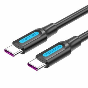 USB-C - USB-C kaapeli Vention COTBG Musta 1,5 m