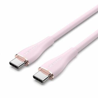 USB-C-Kaapeli Vention TAWPF Pinkki 1 m