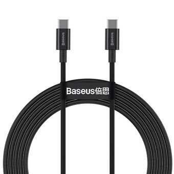 Kaapeli USB C Baseus Superior Musta 1 m