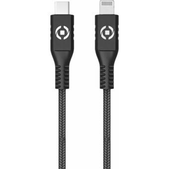 USB-C - Lightning kaapeli Celly PL2MUSBCLIGHT 2 m Musta