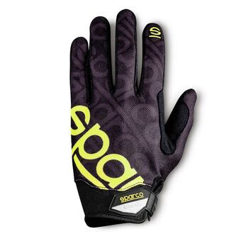 Mechanic\'s Gloves Sparco  MECA III Musta Koko L