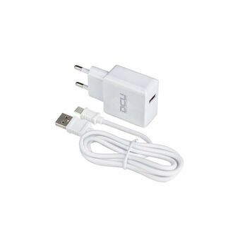 Seinälatu + USB C Micro Kaapeli DCU 37250000 Valkoinen 1 m