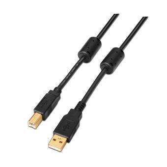 Kaapeli Micro USB Aisens A101-0009 Musta 2 m