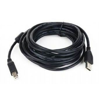 USB 2.0 A - USB B kaapeli GEMBIRD KABGEMUSB0002 Musta 3 m