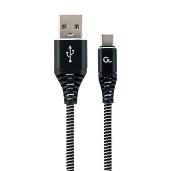 Micro USB 2.0 B - USB C kaapeli GEMBIRD CC-USB2B-AMCM-2M-BW Musta 2 m