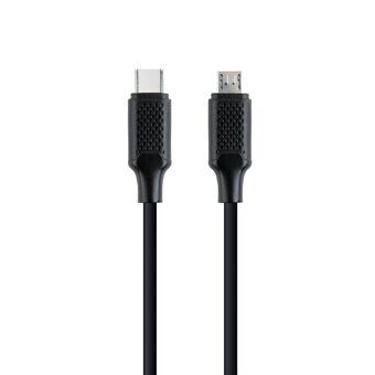 Micro USB 2.0 B - USB C kaapeli GEMBIRD CC-USB2-CMMBM-1.5M Musta 1,5 m