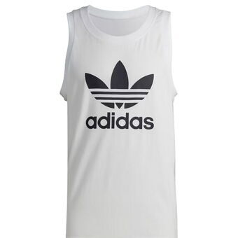 Miesten hihaton toppi Adidas  TREFOIL TANK IA4808  Valkoinen