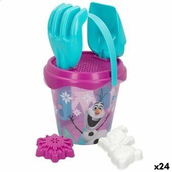 Rantalelusetti Frozen Olaf Ø 14 cm (24 osaa)