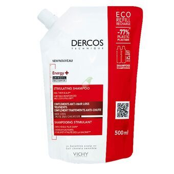 Hiusten lähtöön vaikuttava shampoo Vichy Dercos Energy+ Täyttö 500 ml