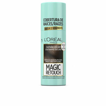 Korjaussuihke hiusjuurten tilapäiseen korjaukseen L\'Oréal Paris Magic Retouch Ruskea 75 ml