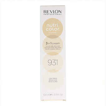 Pysyvä väriaine Nutri Color Revlon 931 Beige (100 ml)