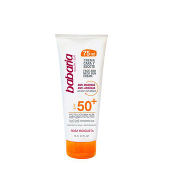 Maksaläiskiä ehkäisevä aurinkoemulsio Cara & Escote Babaria Solar Escote SPF 50+ (75 ml) 75 ml SPF 50+