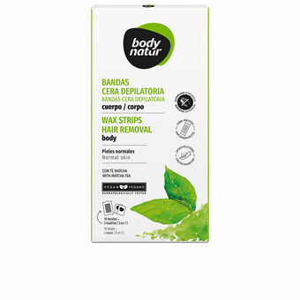 Ihokarvanpoistoliuskat Body Natur DEPILACIÓN BODY NATUR (16 osaa) (16 uds)