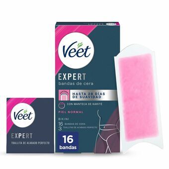 Ihokarvanpoistoliuskat Veet Expert Bikini (16 osaa)