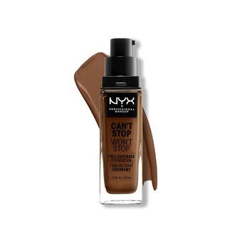 Nestemäinen meikin pohjustusaine NYX Can\'t Stop Won\'t Stop Mocha 30 ml