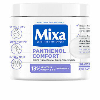 Korjaava vartalovoide Mixa PANTHENOL COMFORT 400 ml