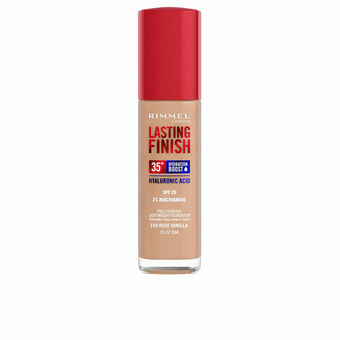 Nestemäinen meikin pohjustusaine Rimmel London Lasting Finish Nº 150 Rose Vanilla Spf 20 30 ml