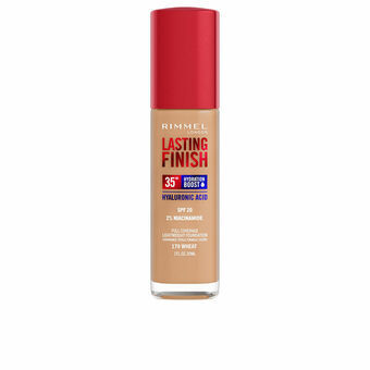 Nestemäinen meikin pohjustusaine Rimmel London Lasting Finish Nº 200 Soft Beige Spf 20 30 ml