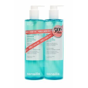 Kasvojen puhdistusgeeli Sensilis Purify Essential 2 x 400 ml