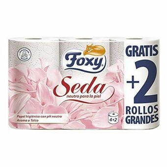 Vessapaperirulla Seda PH Neutro Foxy (6 uds)