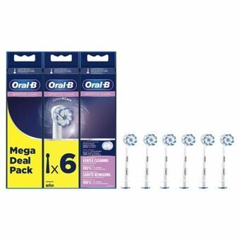 Sähköhammasharjan vaihto-osa Oral-B EB60 6 SENSITIVE