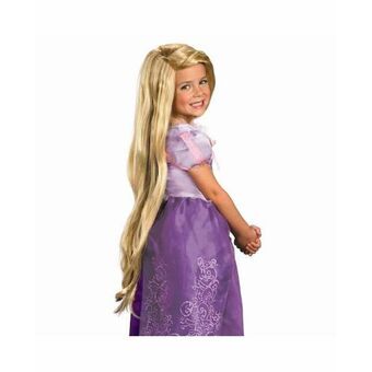 Blondi peruukki Rapunzel Satuprinsessa