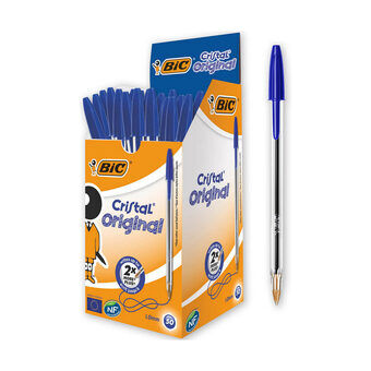 Kynä Bic Cristal 50 osaa Sininen