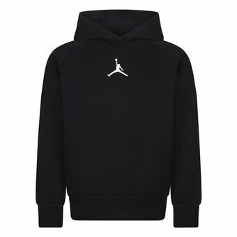 Lasten huppari Jordan Dri-fit Sport Crossover Valkoinen Musta - 10-12 vuotta