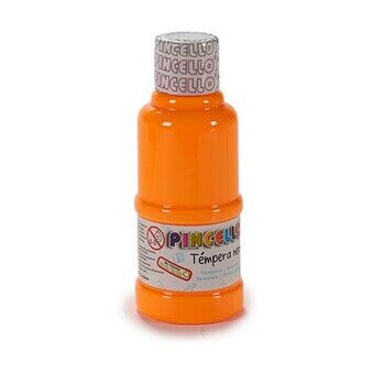 Tempera Neon Oranssi 120 ml (12 osaa)