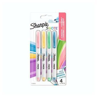 Tussisetti Sharpie 2138234 1-3 mm 4 osaa (4 osaa)