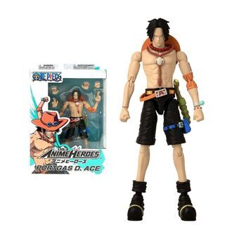 Toimintahahmot One Piece Bandai Anime Heroes: Portgas D. Ace 17 cm