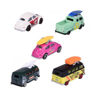 Leikkiajoneuvosarja Majorette Volkswagen Originals (5 Kappaletta)