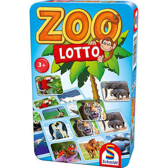 Lautapeli Schmidt Spiele Zoo Lotto eläimet